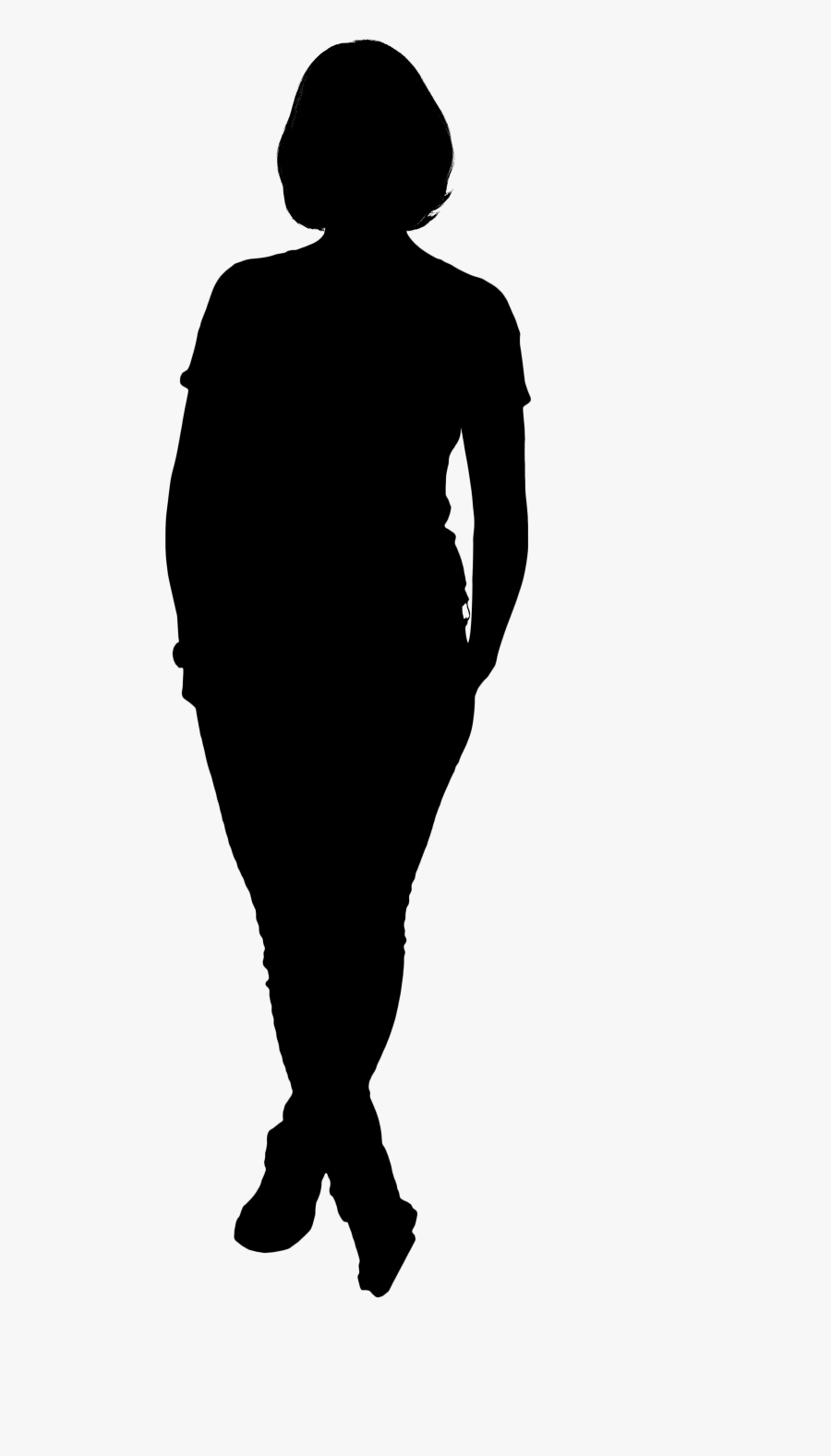Clip Art Vector Graphics Silhouette Openclipart Woman - Human Figure Architecture Png, Transparent Clipart