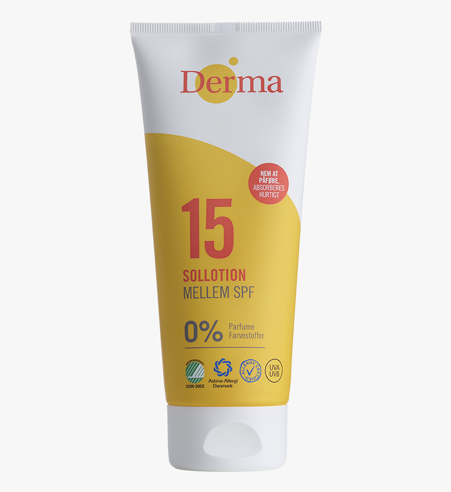 Derma Sun Lotion Spf - Sunscreen, Transparent Clipart