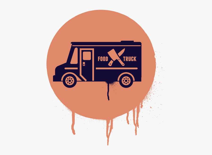 Food Truck Halloween Png, Transparent Clipart