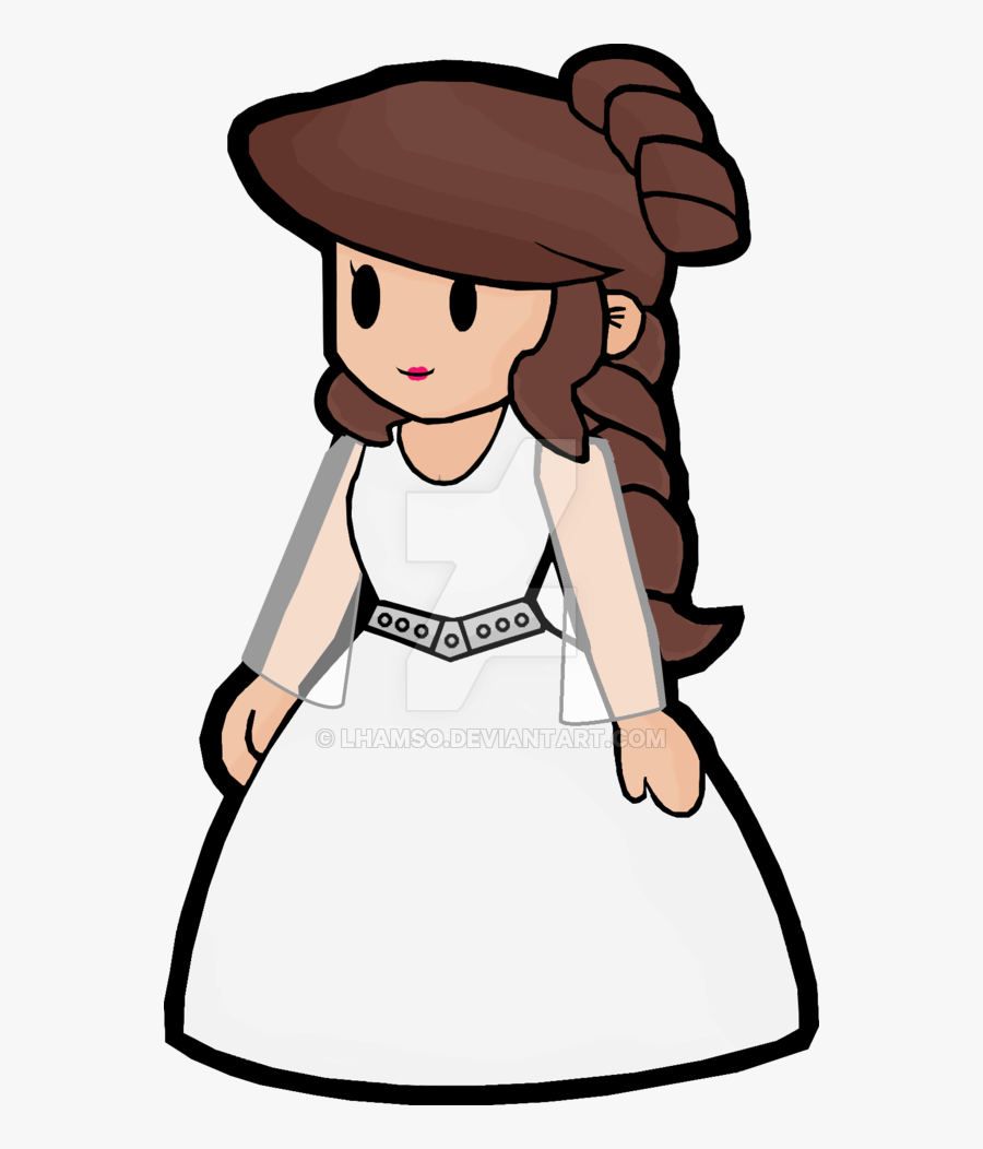 Fan Made Paper Mario Princesses, Transparent Clipart