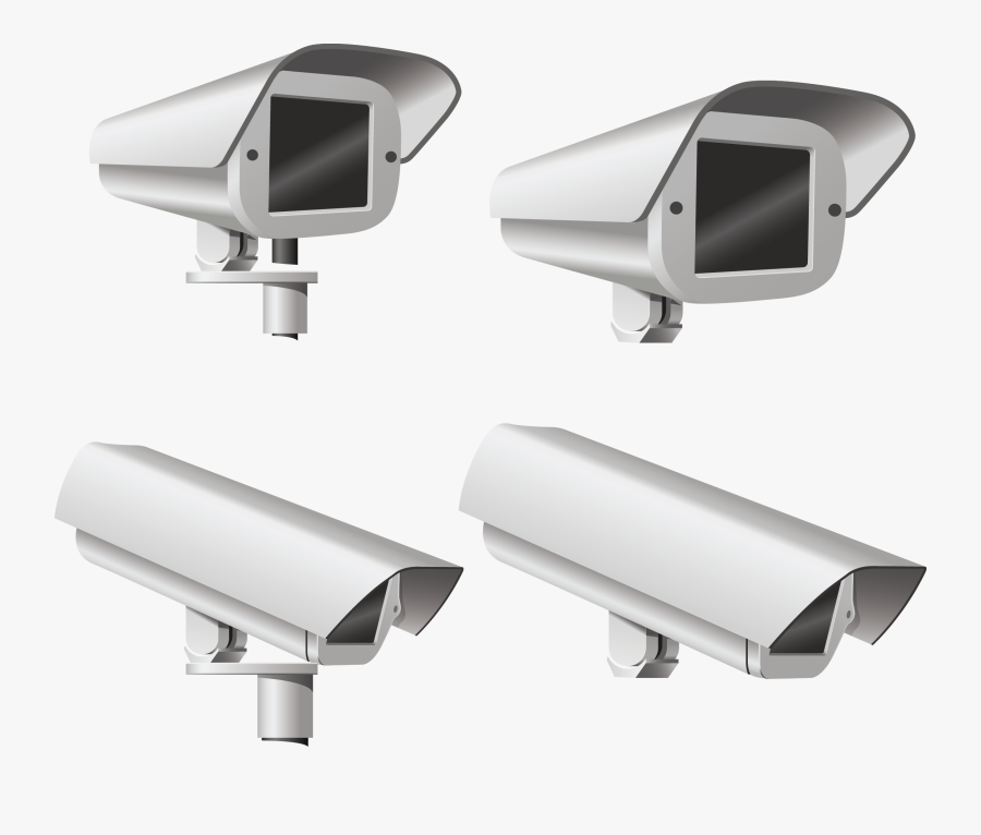 Closed-circuit Television Wireless Security Camera - Vector, Transparent Clipart