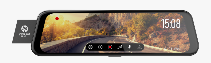 Rear View Mirror Clip Art, Transparent Clipart