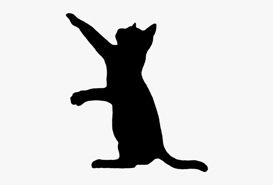 Cat Silhouette Png, Transparent Clipart