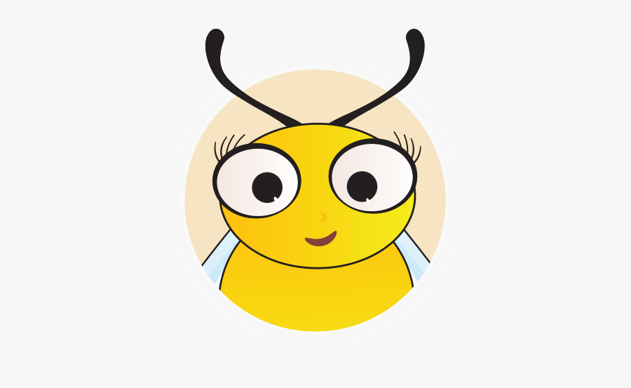 Becky The Bee, Transparent Clipart