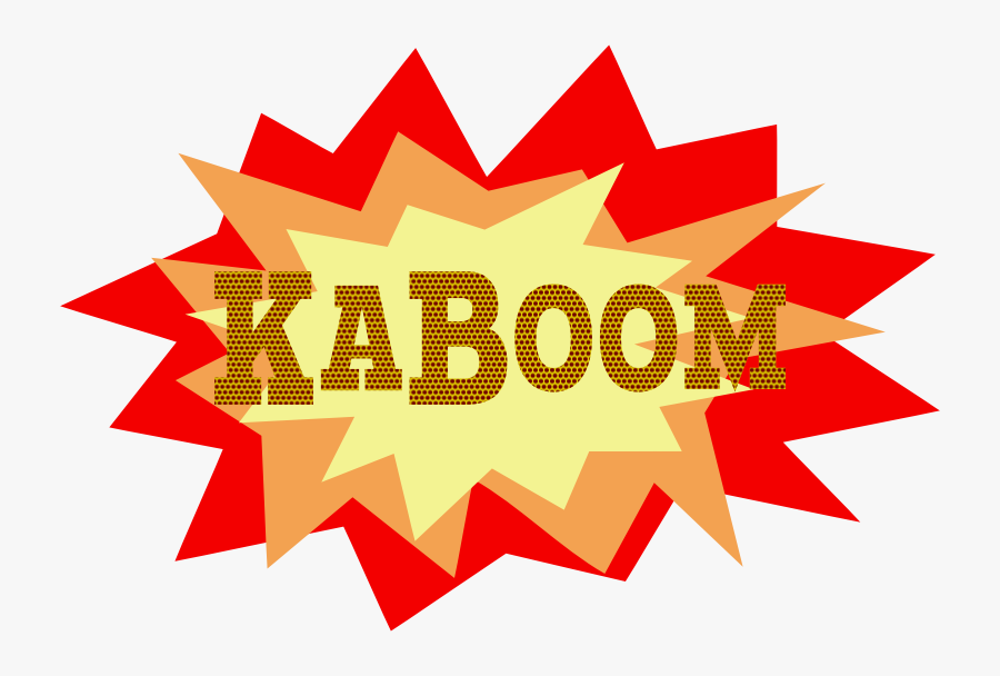 Kaboom - Onomatopeya Png, Transparent Clipart
