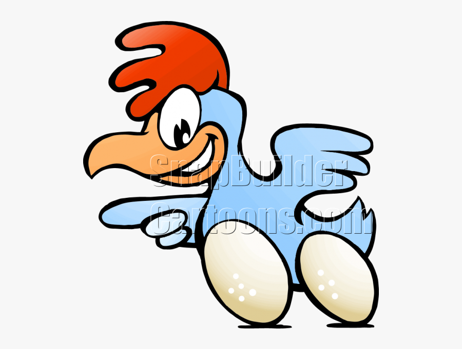 Chicken With Egg Wheels - Chicken On Wheels, Transparent Clipart