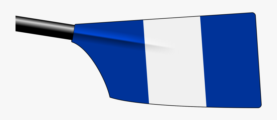 University Barge Club Oars, Transparent Clipart