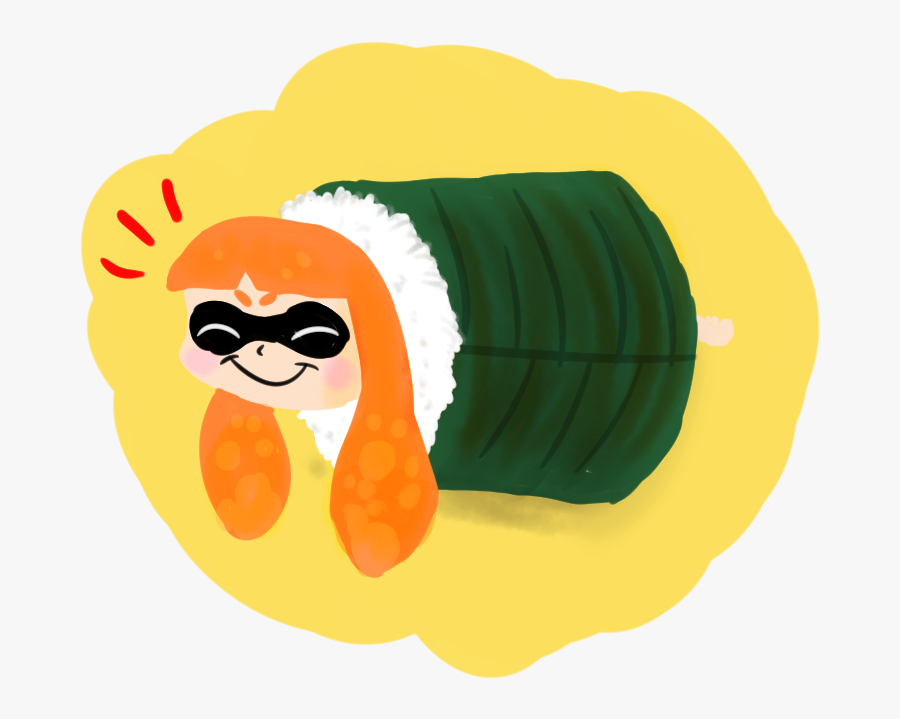Sushi Roll - Illustration, Transparent Clipart