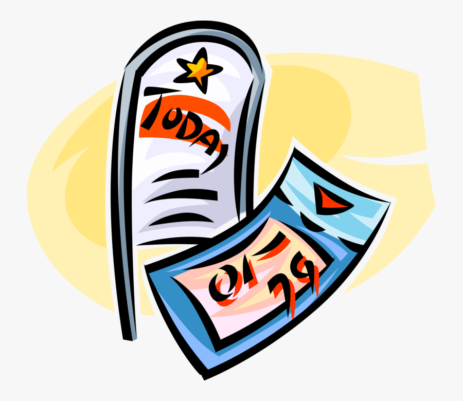 Vector Illustration Of Admission Ticket To Theme Park - Illustration, Transparent Clipart