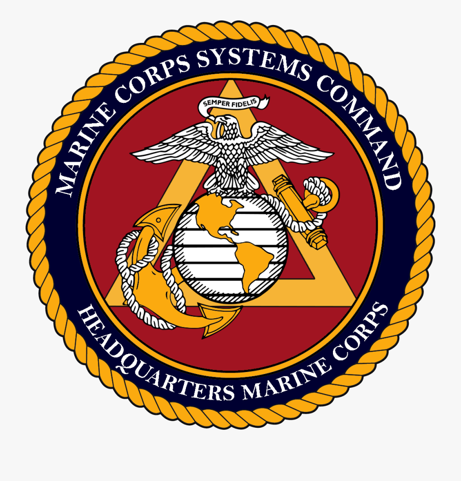 Marine Corps Logo Vector Marine Corps Systems Command - Ground Combat Element Usmc, Transparent Clipart