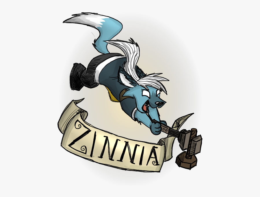 Zinnia The Dismantler - Cartoon, Transparent Clipart