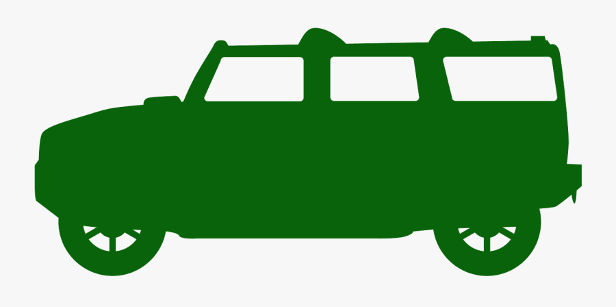Hummer Silhouette, Transparent Clipart