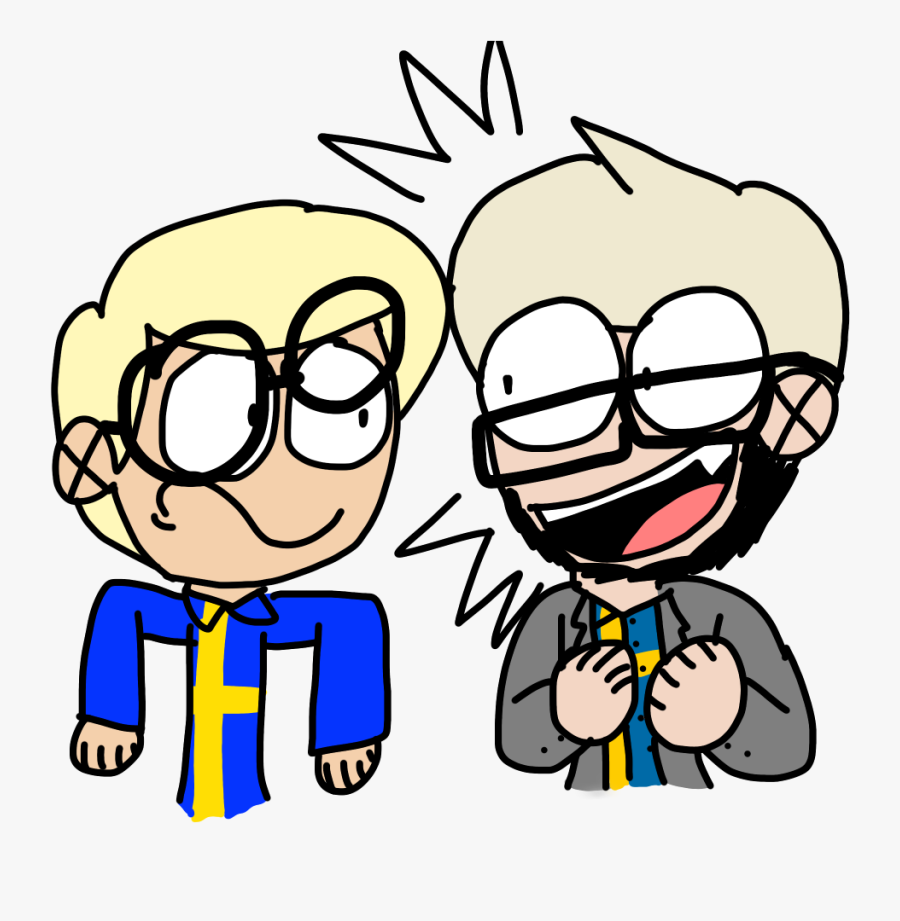 Sweden Meets Sweden Satwcomic - Cartoon, Transparent Clipart