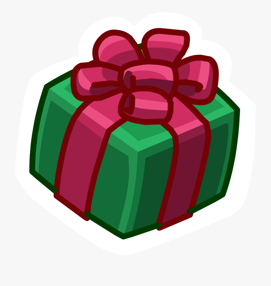 Club Penguin Wiki - Club Penguin Christmas Pin, Transparent Clipart