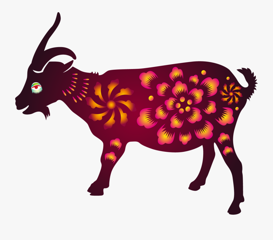 Saanen Goat Clip Art - 鴻 兔 大 展, Transparent Clipart