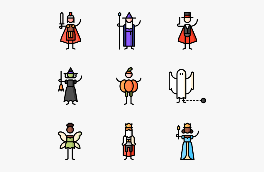 Person Costume Icon, Transparent Clipart