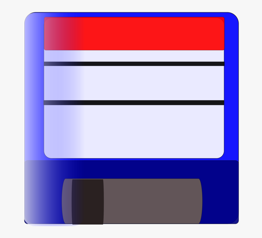 Transparent Floppy Disk Png - Floppy Disk, Transparent Clipart