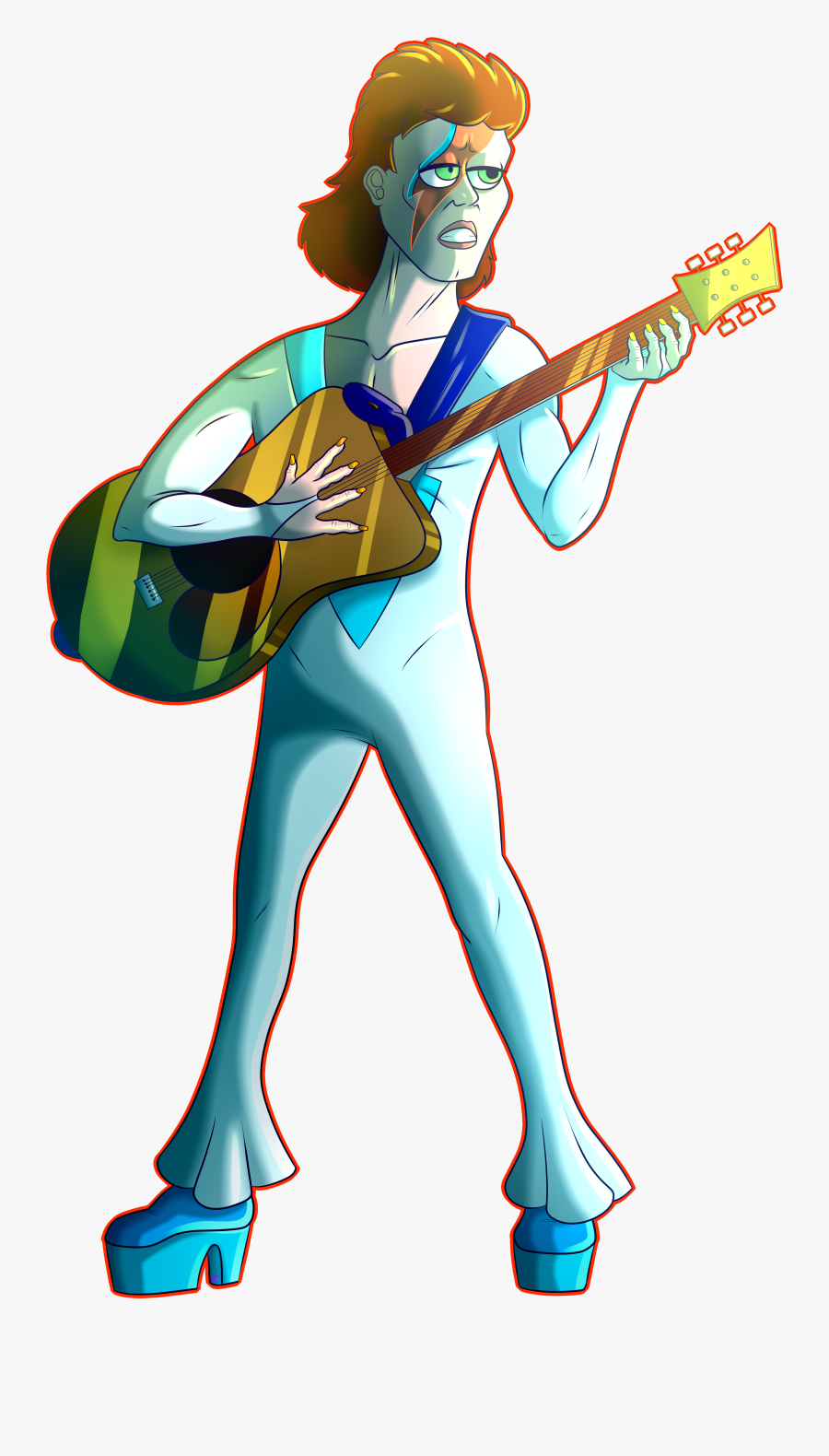 Ziggy Stardust, Transparent Clipart
