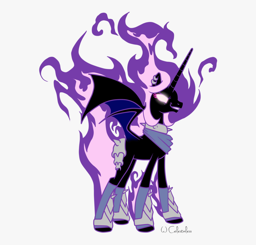 My Little Pony Evil Alicorn Clipart , Png Download - Evil Mlp Alicorn Base, Transparent Clipart