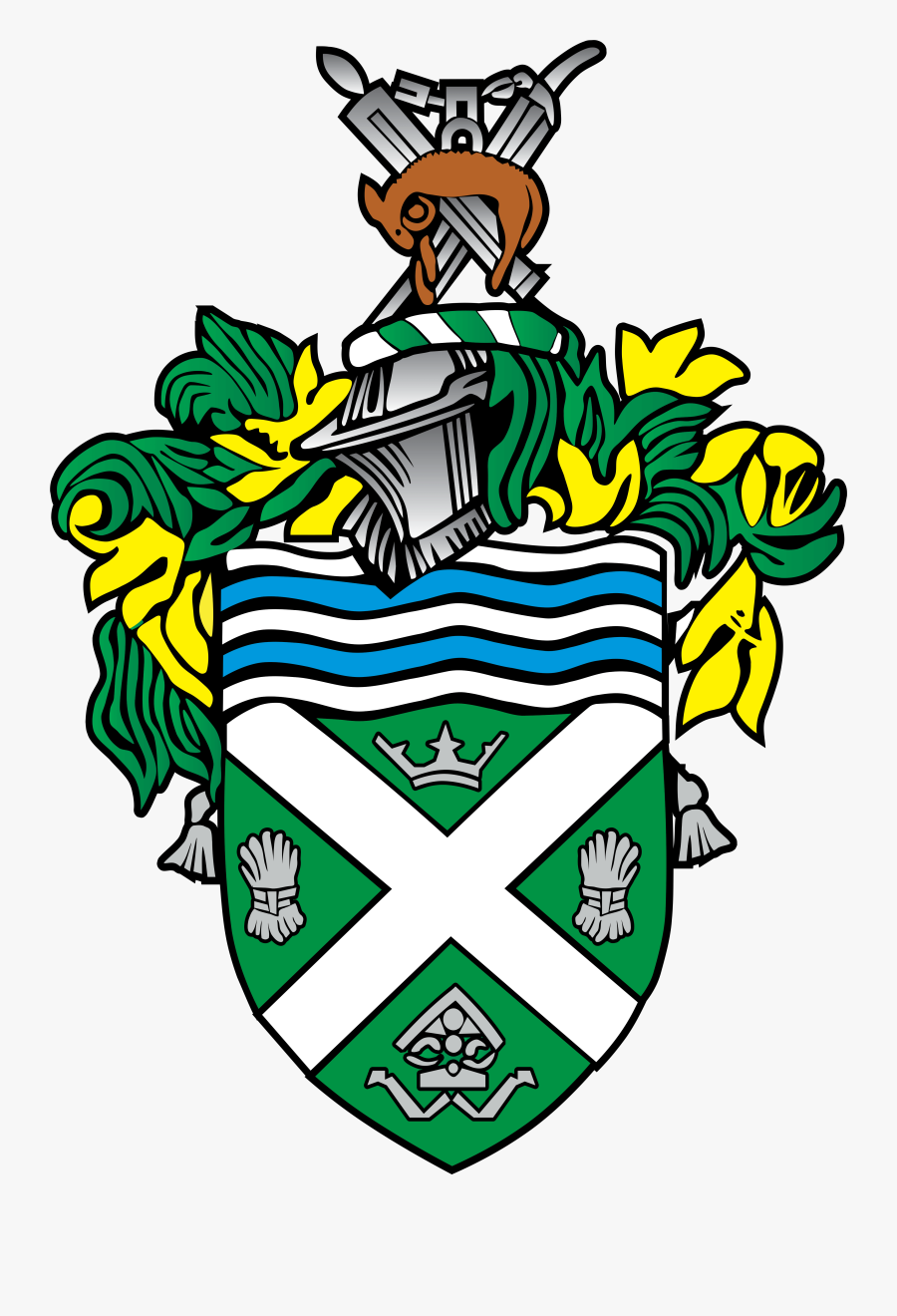 Hexham Town Council - Crest, Transparent Clipart