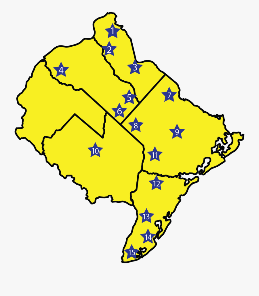 Sjcc Locations - Map, Transparent Clipart