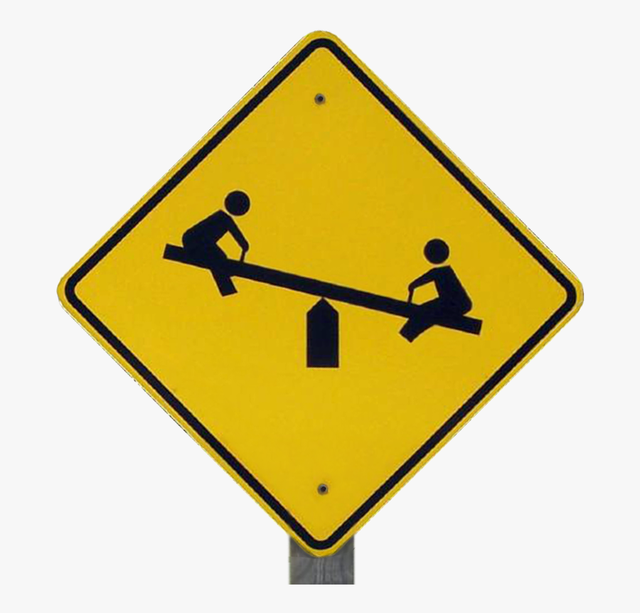 Teeter Totter Playground Sign , Free Transparent Clipart ClipartKey