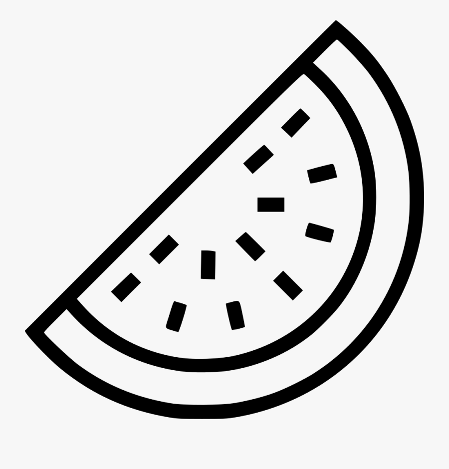 Watermelon - Ruler Icon Png, Transparent Clipart