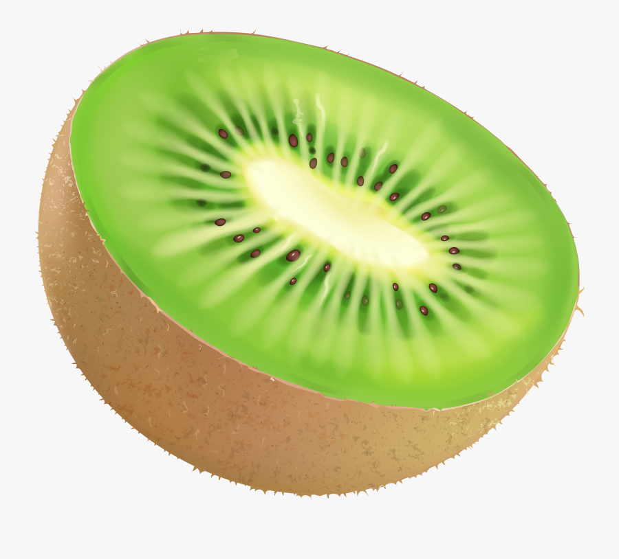 Clip Art Kiwi Fruit Clipart - Illustration, Transparent Clipart