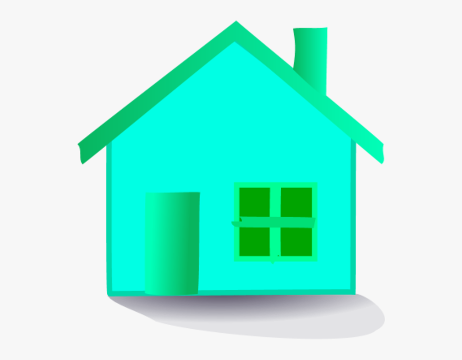 Yellow House Icon Home Button - Желтый Домик, Transparent Clipart