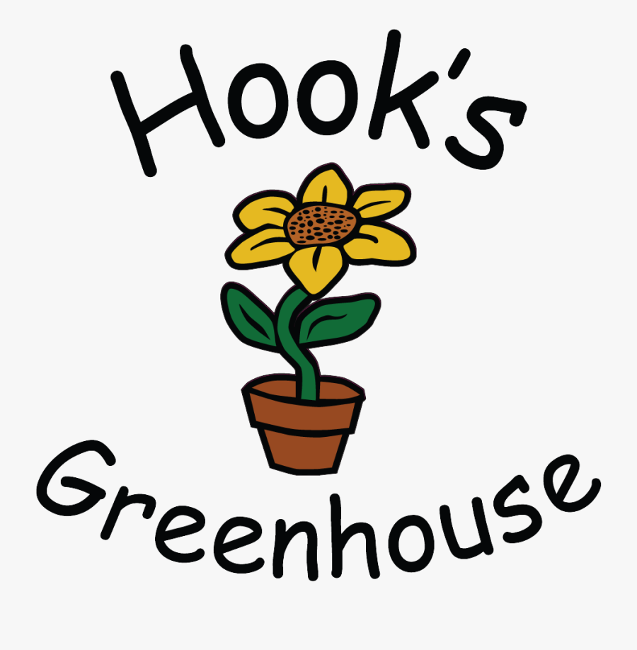Hook"s Greenhouse Logo - Flowerpot, Transparent Clipart