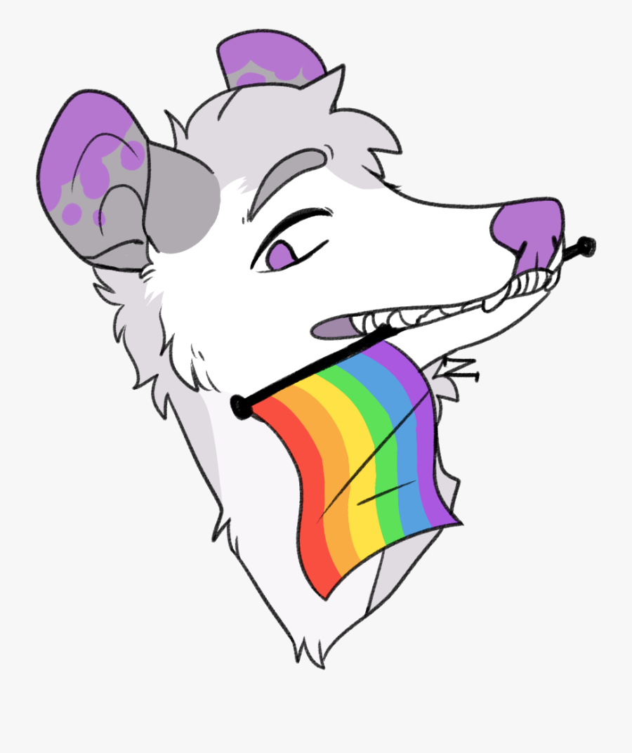 Opossums Can Be Gay [zachriel] Clipart , Png Download - Cartoon, Transparent Clipart