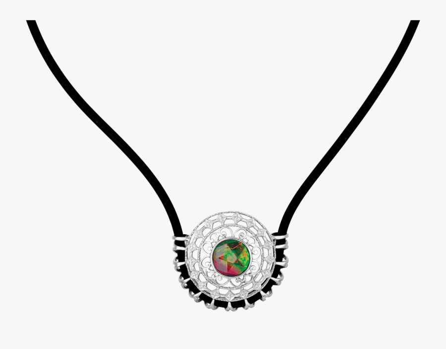 Cora Sterling Silver Pendant By Korite Ammolite - Necklace, Transparent Clipart