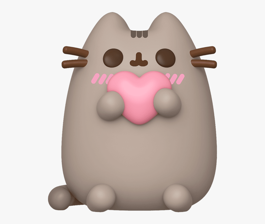 44529 Pusheen Pusheenwithheart - Pusheen Funko Pop, Transparent Clipart