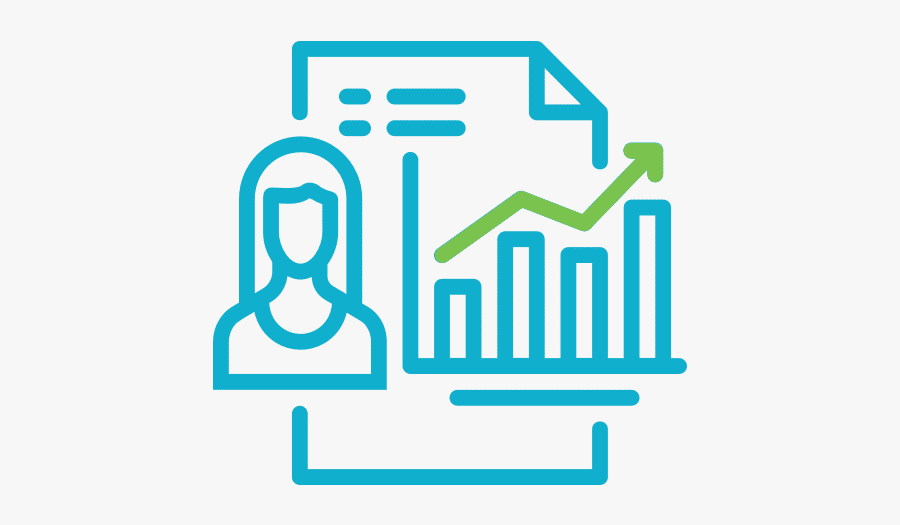 Financial Report Icon, Transparent Clipart
