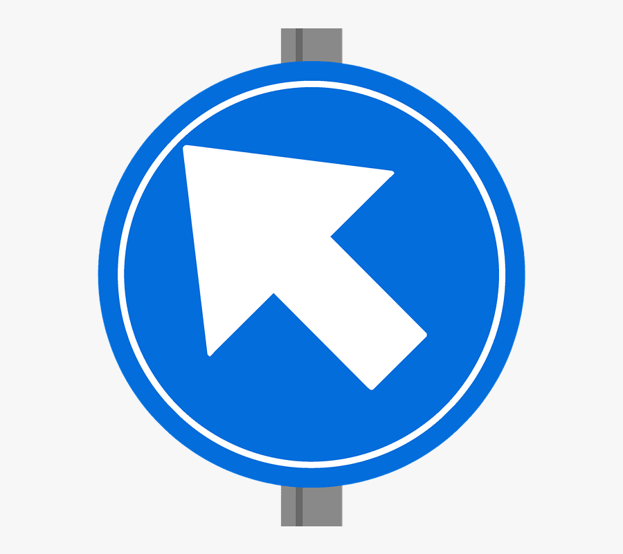One Way Sign, Europe, Dutch, Traffic Sign, Safety - Traffic Sign, Transparent Clipart