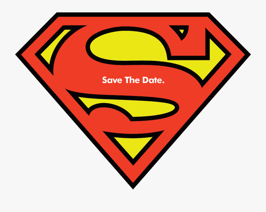 Superman Logo, Transparent Clipart