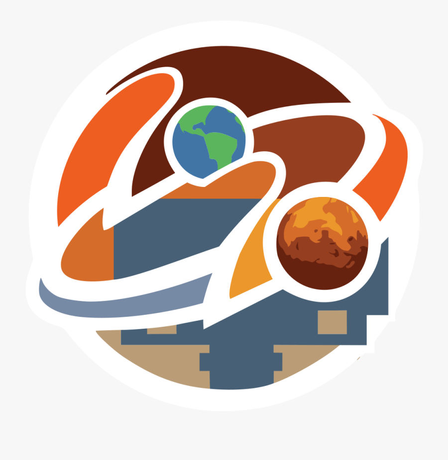 Mars 2020 Mission Patch, Transparent Clipart
