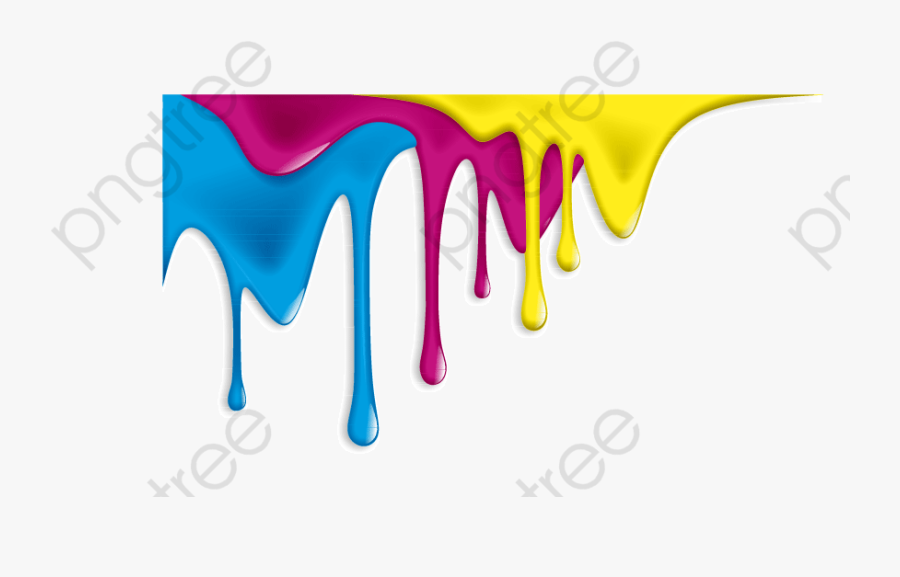 Vectors - Dripping Paint Brush Clip Art, Transparent Clipart