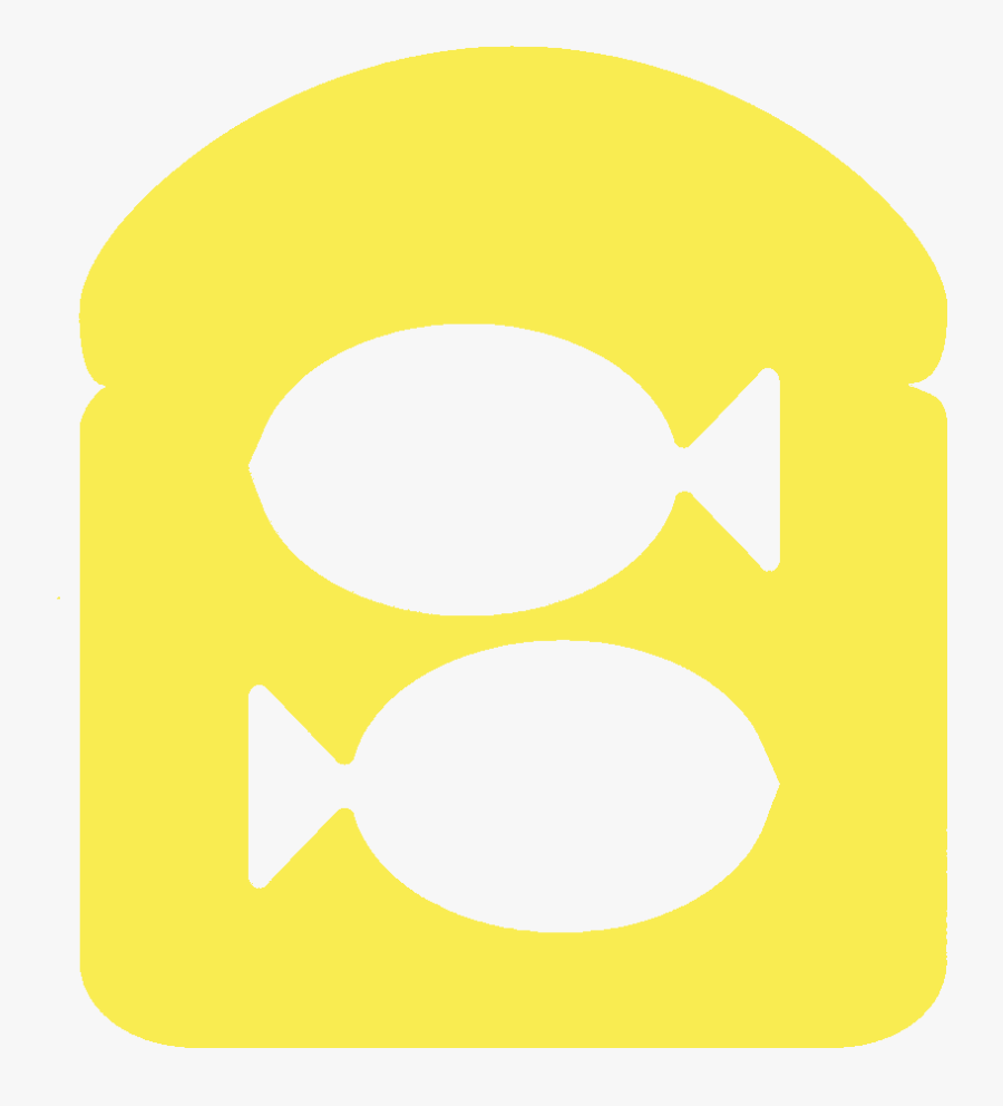 Loaves And Fishes Logo - Circle, Transparent Clipart