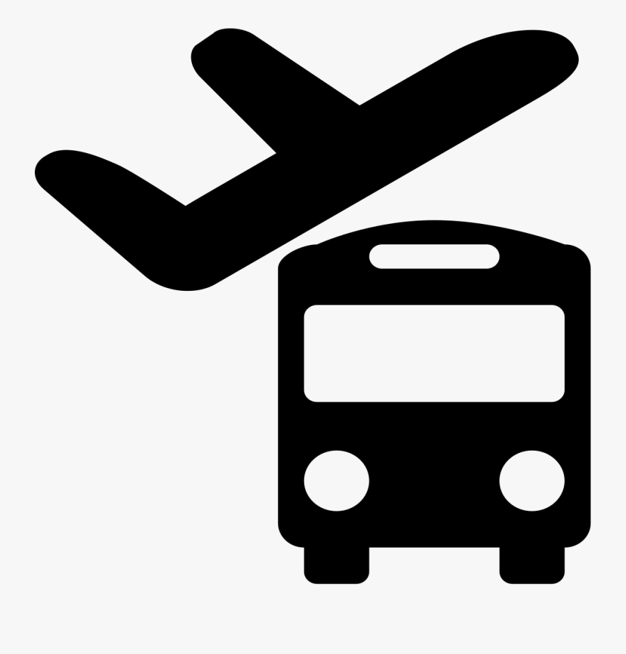 Shuttle Bus - Airport Shuttle Icon Png, Transparent Clipart