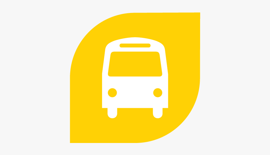 Bus Stop Sign, Transparent Clipart