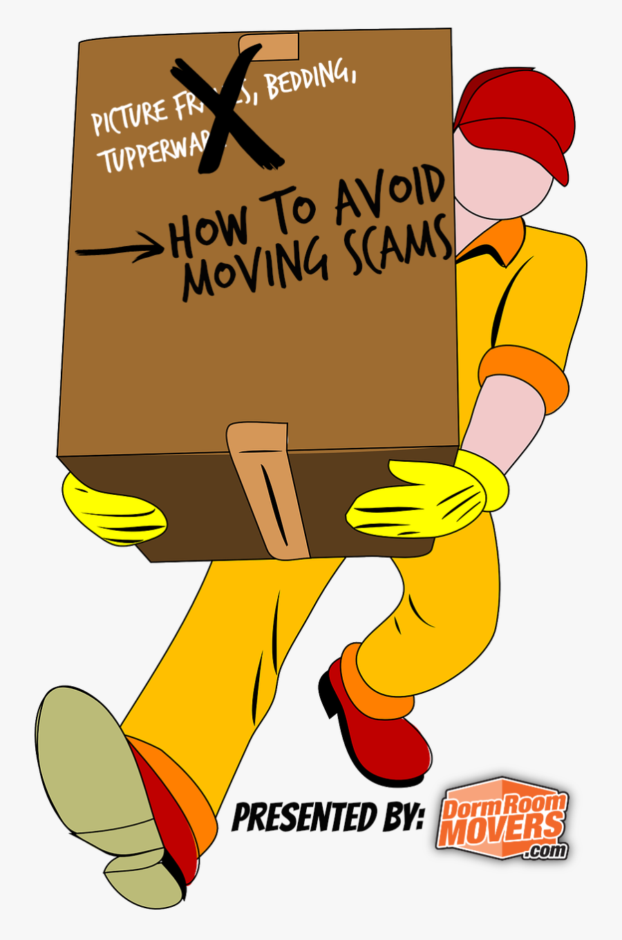 Movingscamblog - Cartoon Mover, Transparent Clipart