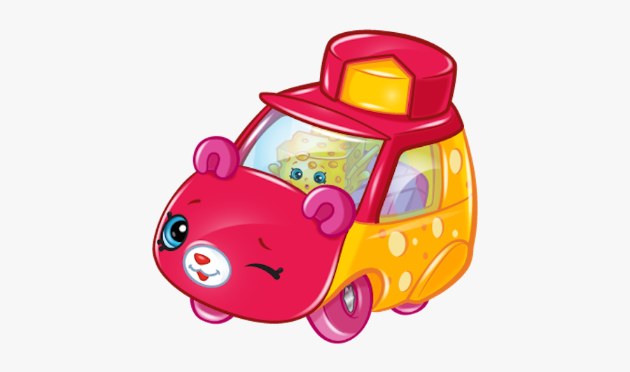 Shopkins Cutie Cars Wiki - Cutie Cars Cheese, Transparent Clipart
