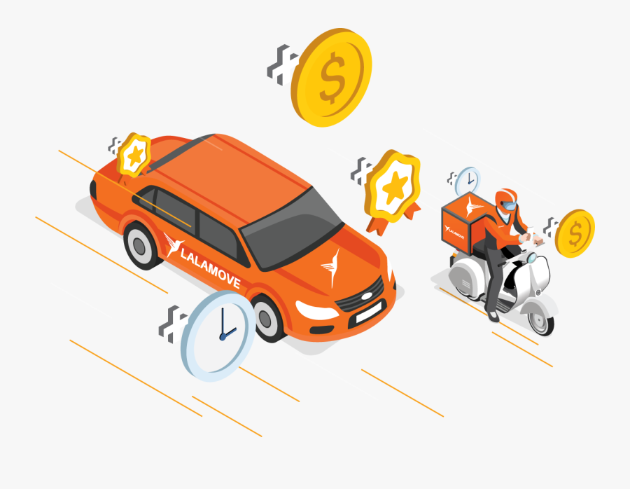 Lalamove Driver, Transparent Clipart
