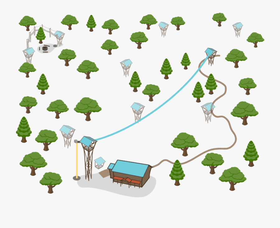 Wolfe Mountain Map, Transparent Clipart