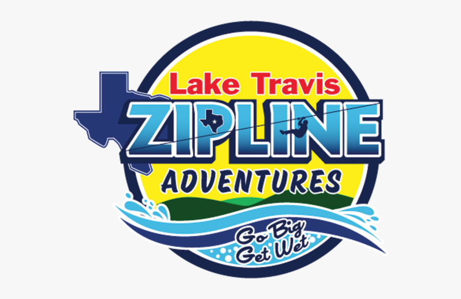Austin Texas Zip Line - Lake Travis Zipline Adventures Logo, Transparent Clipart