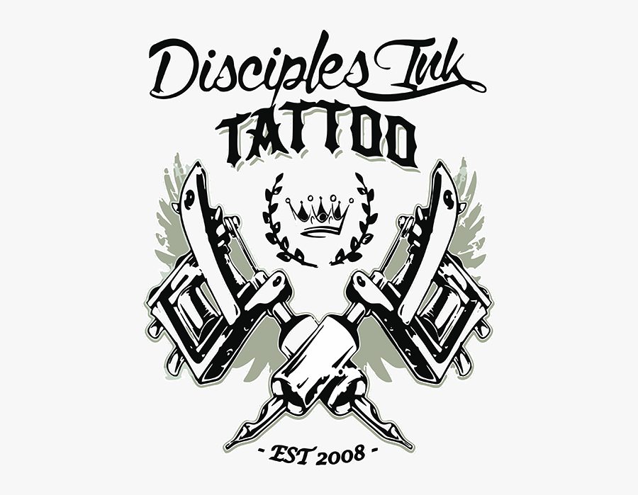 Disciples Ink - Ink Tattoo Logo, Transparent Clipart