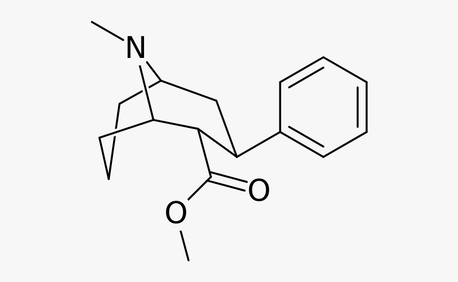 Cocaine Analog 146d - Melatonin Chemical Structure, Transparent Clipart