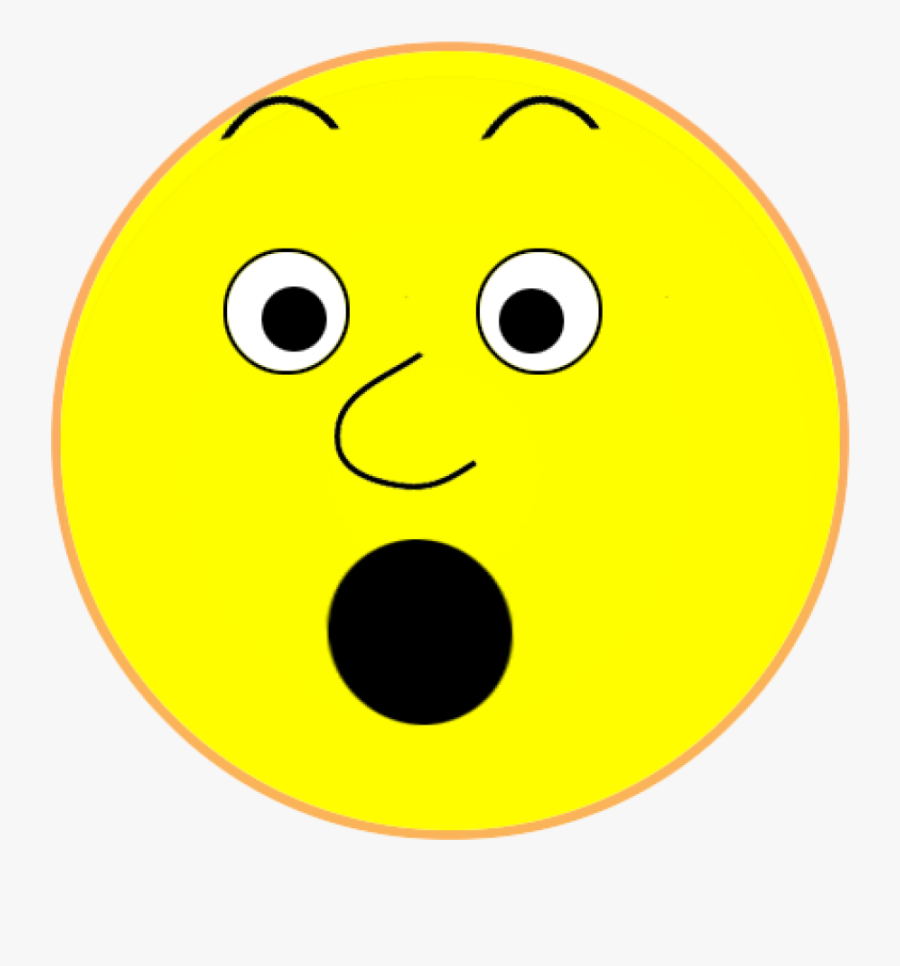 Face Clipart Surprised - Different Smiley Faces Clipart, Transparent Clipart