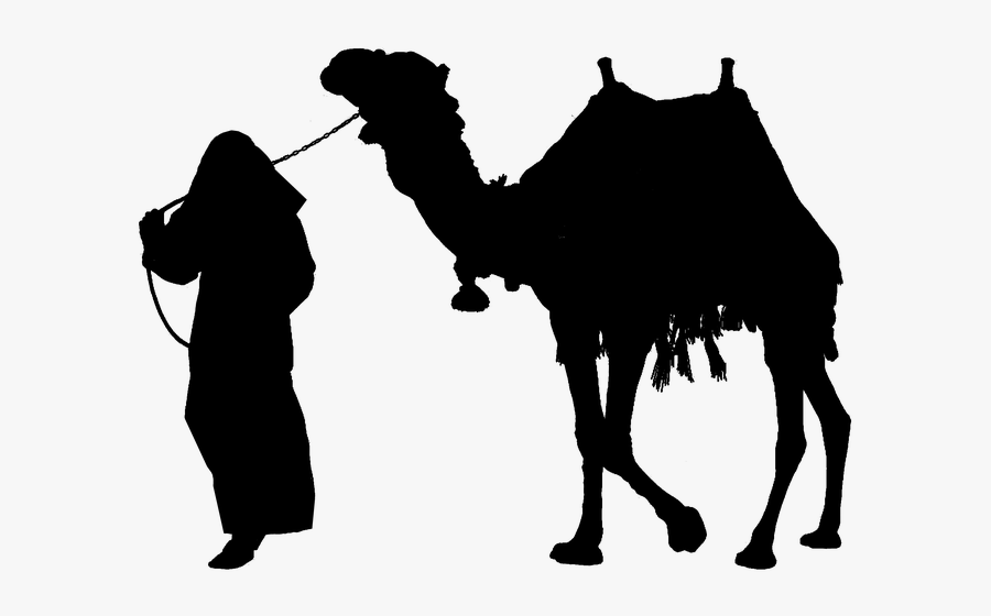 Camel Silhouette Clip Art - Camel Silhouette Png, Transparent Clipart